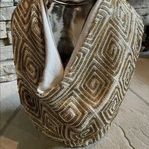 (SOLD) Renee Christopher Beaded Scarf Necklace.